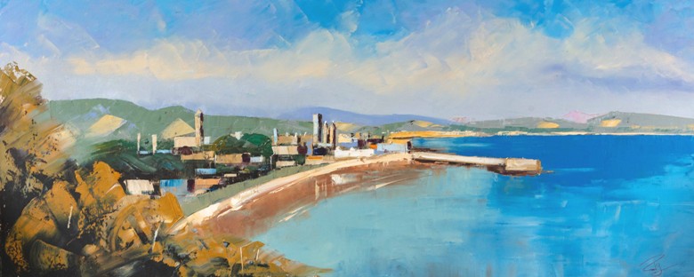 'St Andrews Harbour' by artist Paul Graham